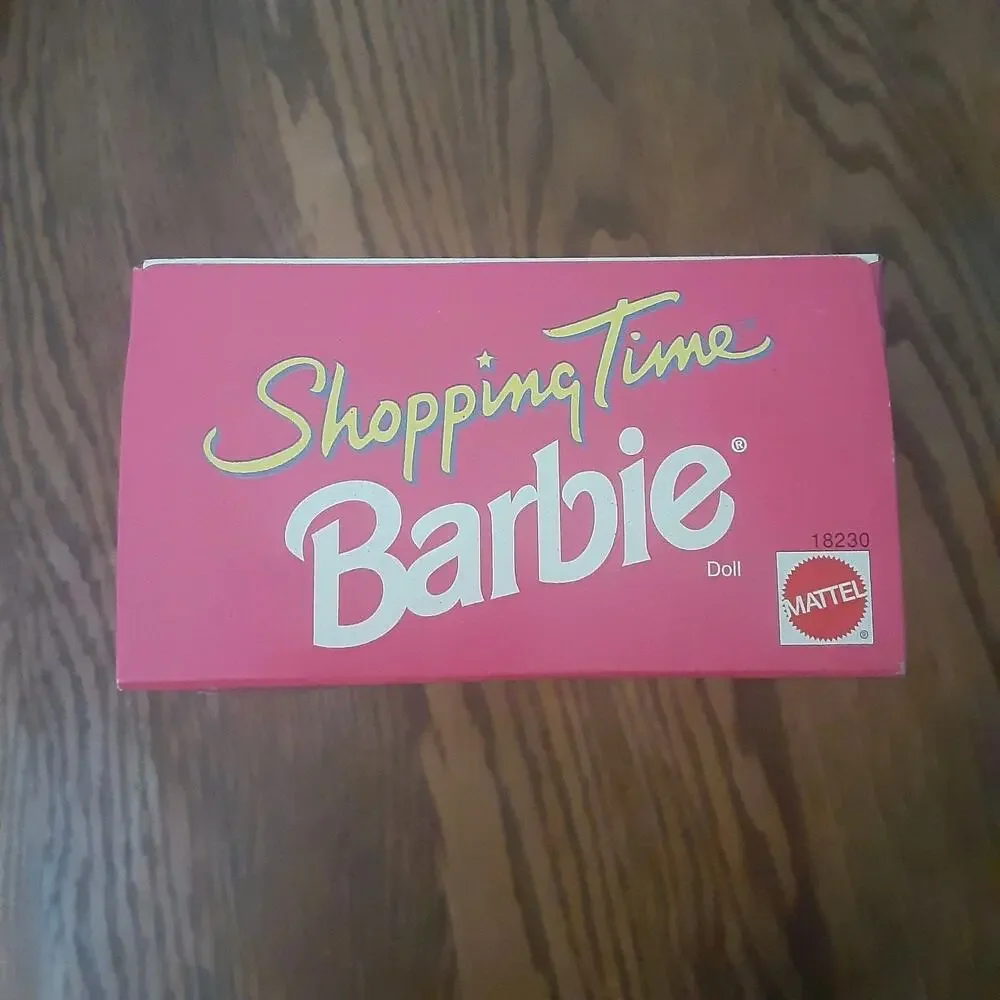 Vtg 90s Wal-Mart Shopping Time Barbie Mattel 18230 Special Edition 1997